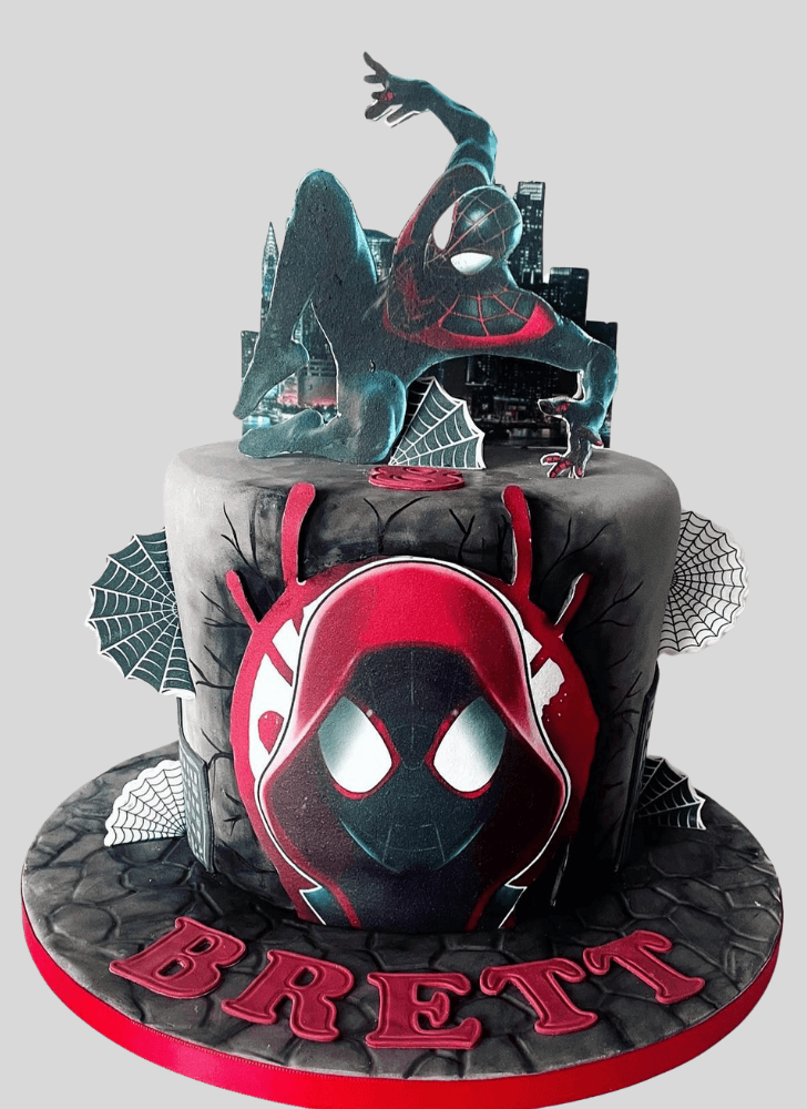 Dazzling Spider-Verse Cake