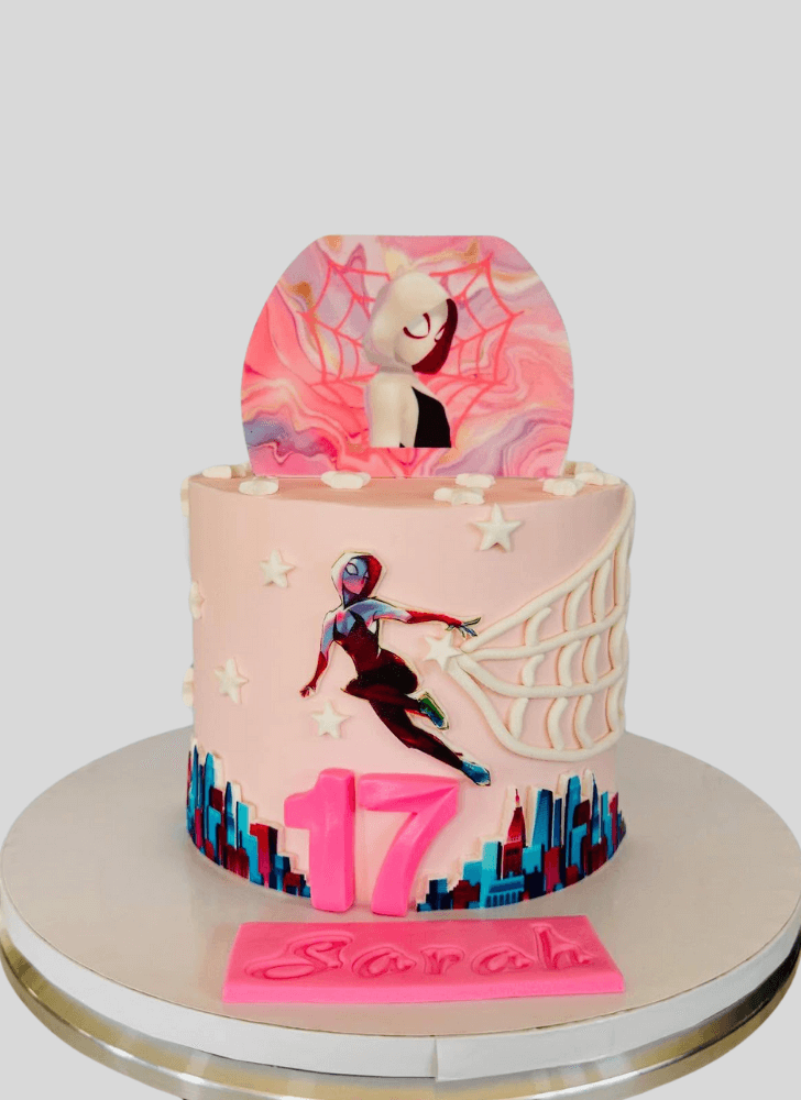 Fair Spider-Verse Cake