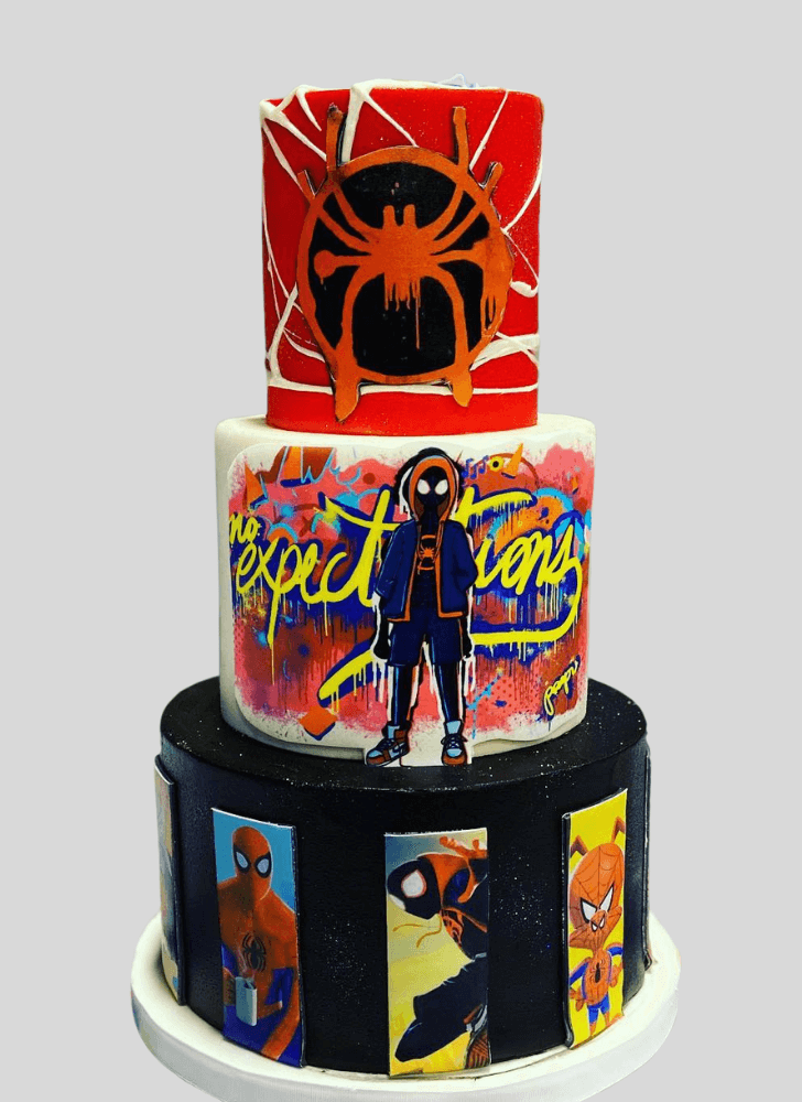 Good Looking Spider-Verse Cake