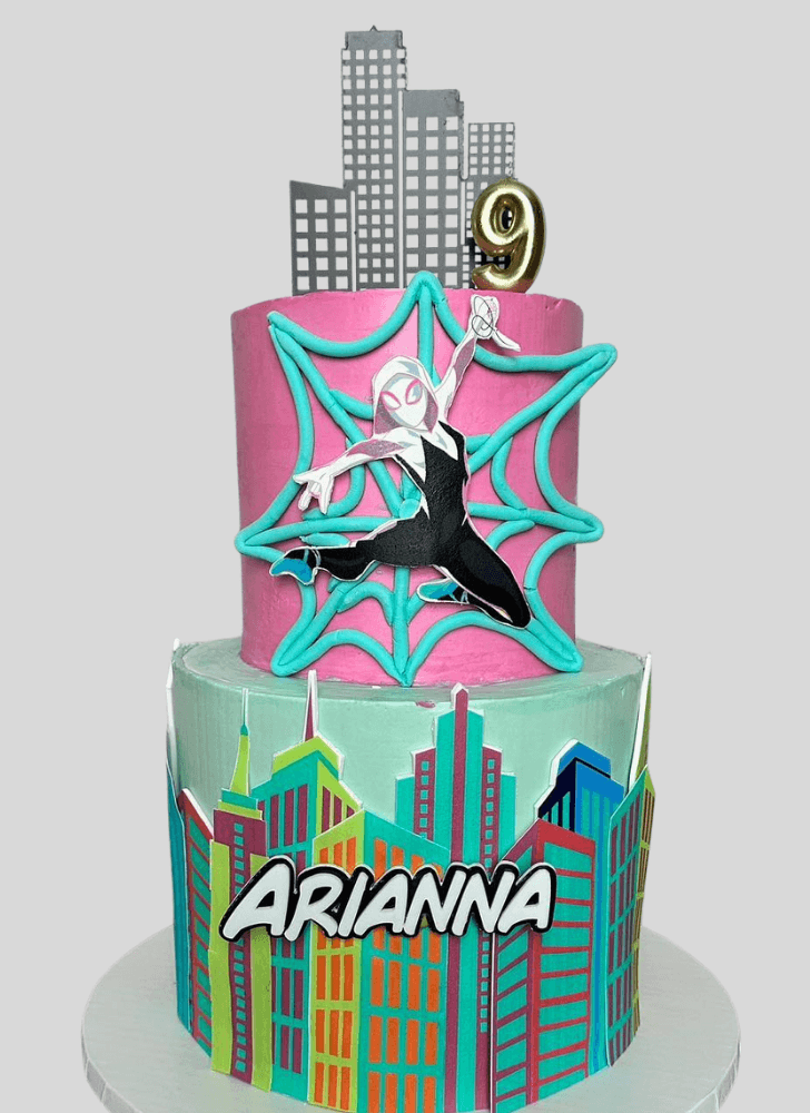 Ravishing Spider-Verse Cake