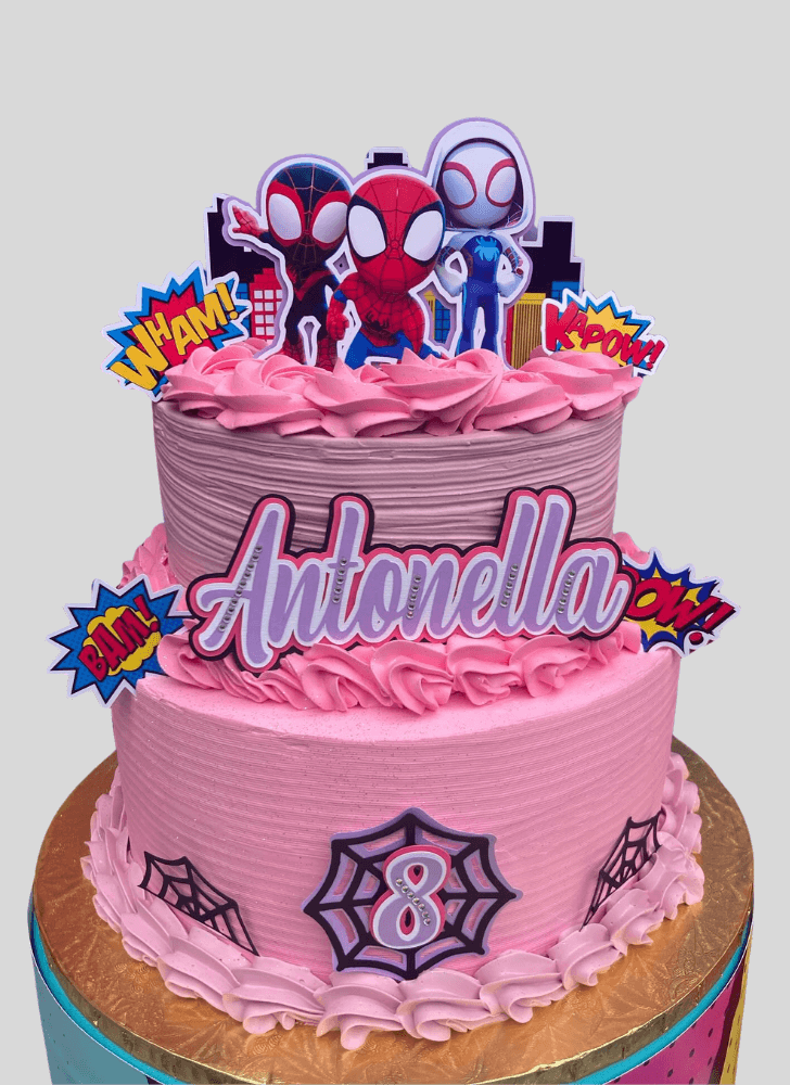 Refined Spider-Verse Cake