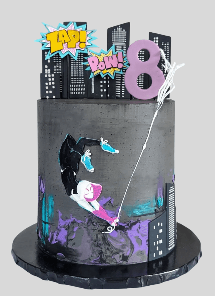 Resplendent Spider-Verse Cake