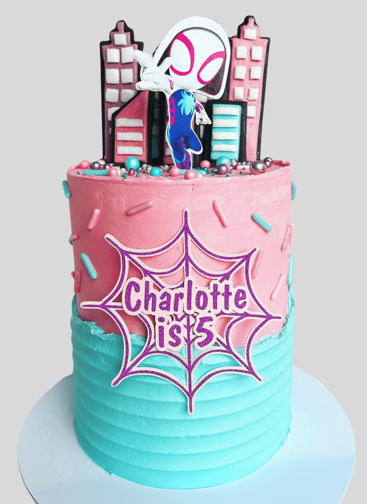 Stunning Spider-Verse Cake