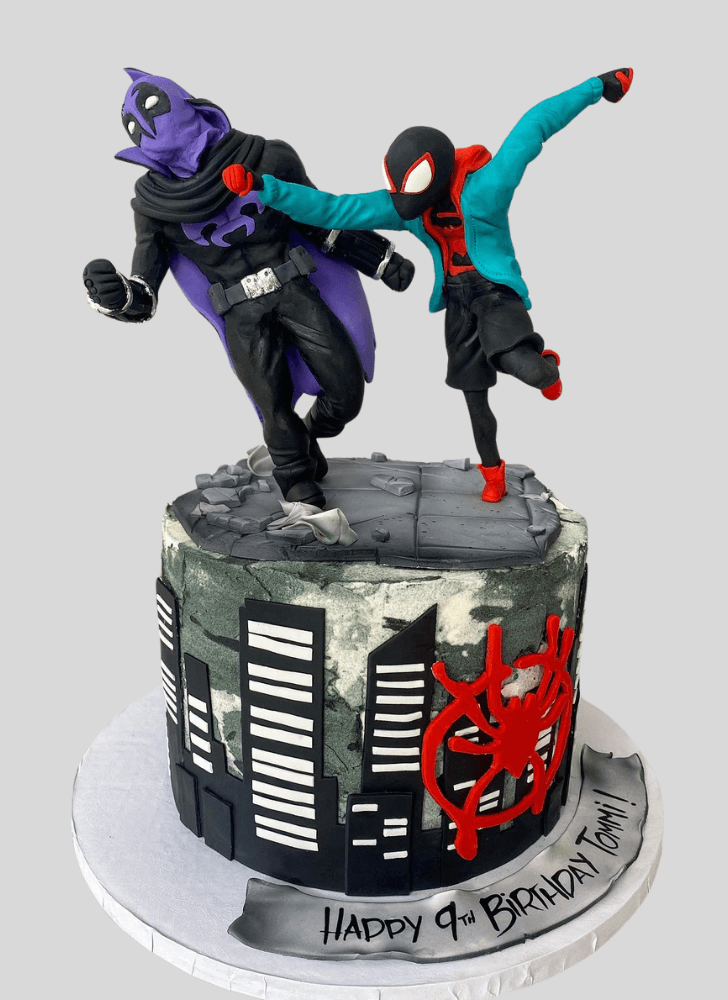 Superb Spider-Verse Cake