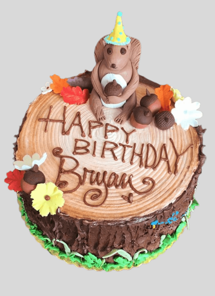 Alluring Squirrels Cake