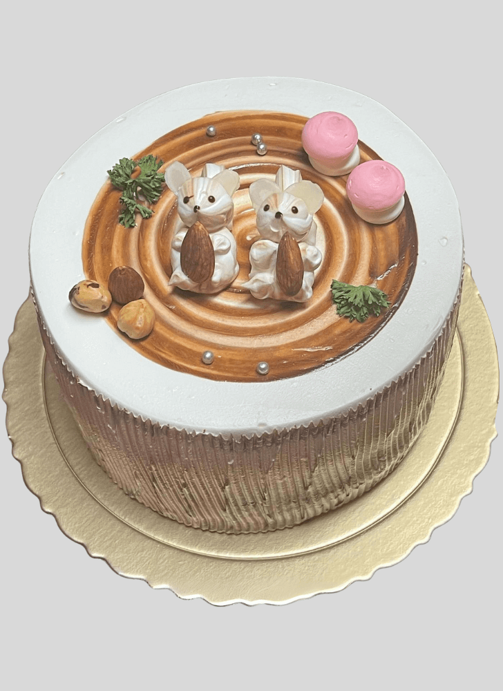 Angelic Squirrels Cake