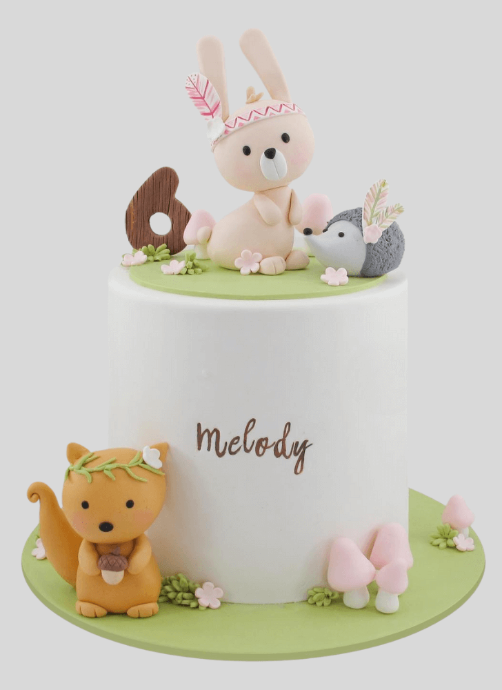 Appealing Squirrels Cake