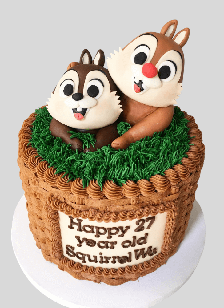 Bewitching Squirrels Cake