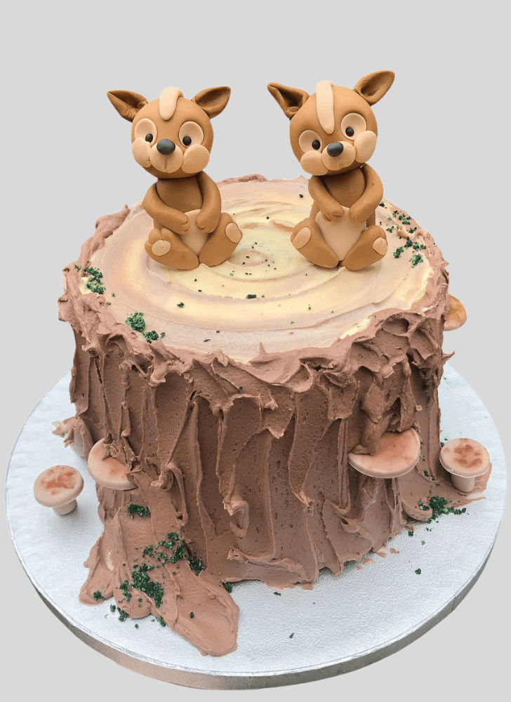 Delicate Squirrels Cake