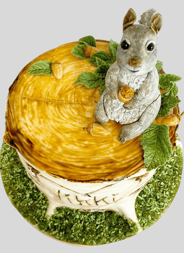 Delightful Squirrels Cake