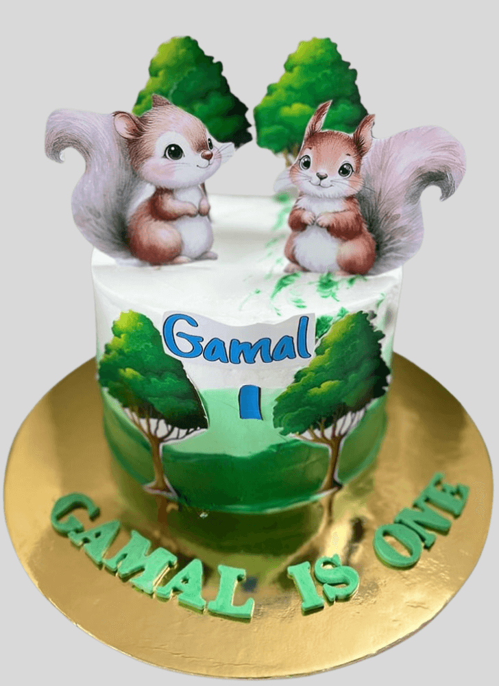 Divine Squirrels Cake