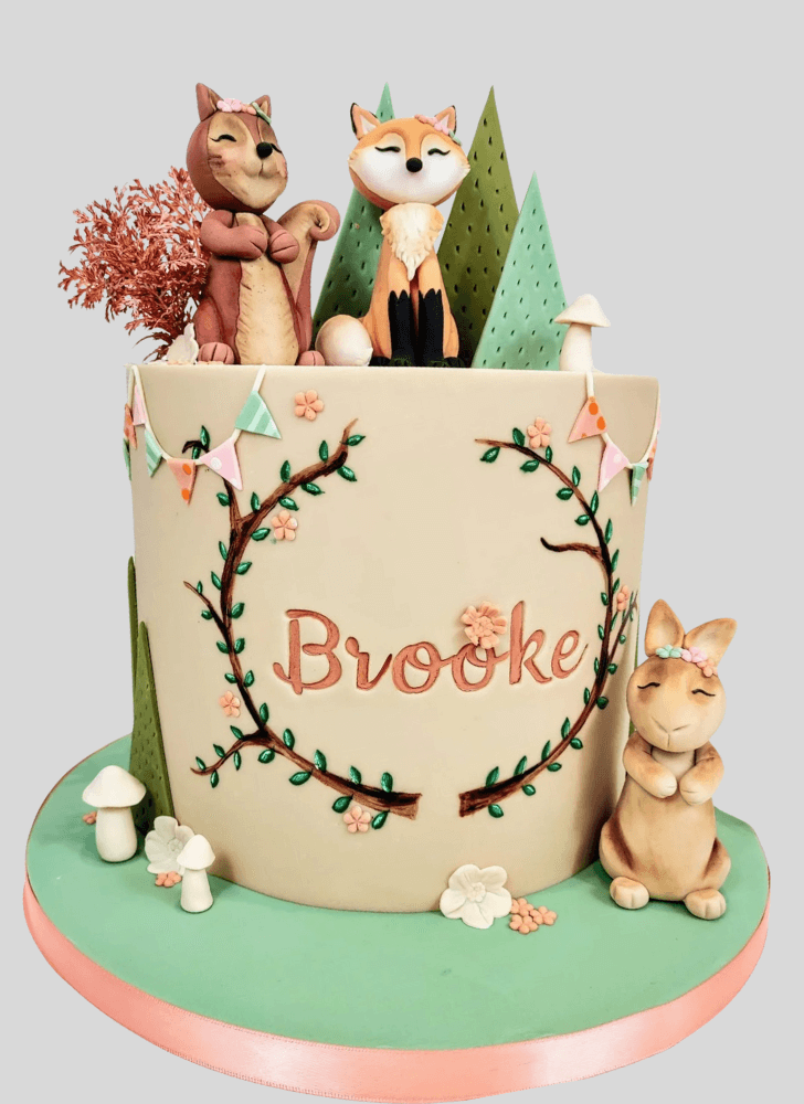 Enthralling Squirrels Cake