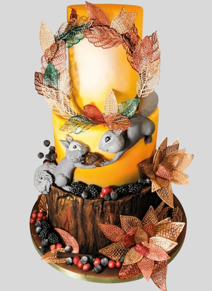 Marvelous Squirrels Cake