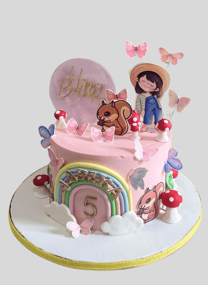 Radiant Squirrels Cake