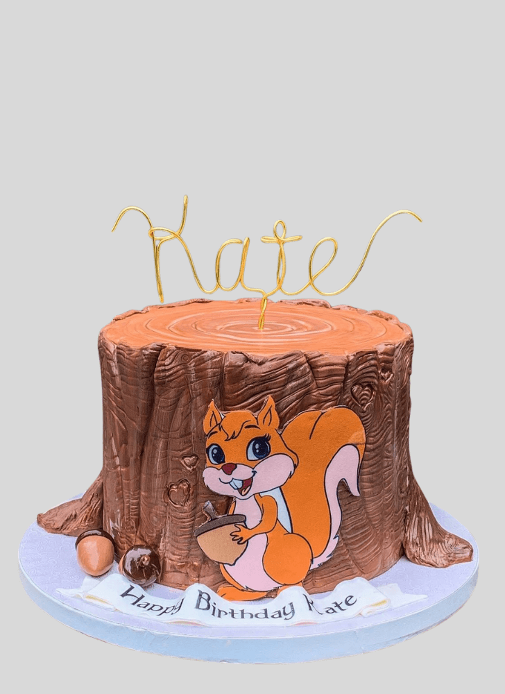 Ravishing Squirrels Cake