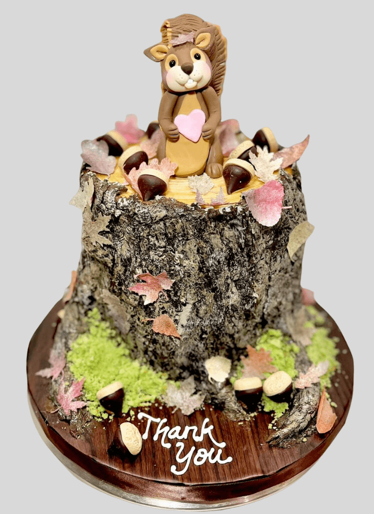 Slightly Squirrels Cake