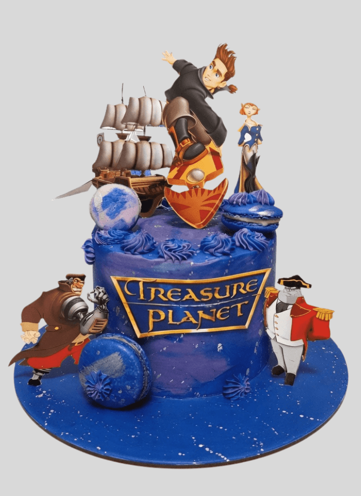 Adorable Treasure Planet Cake
