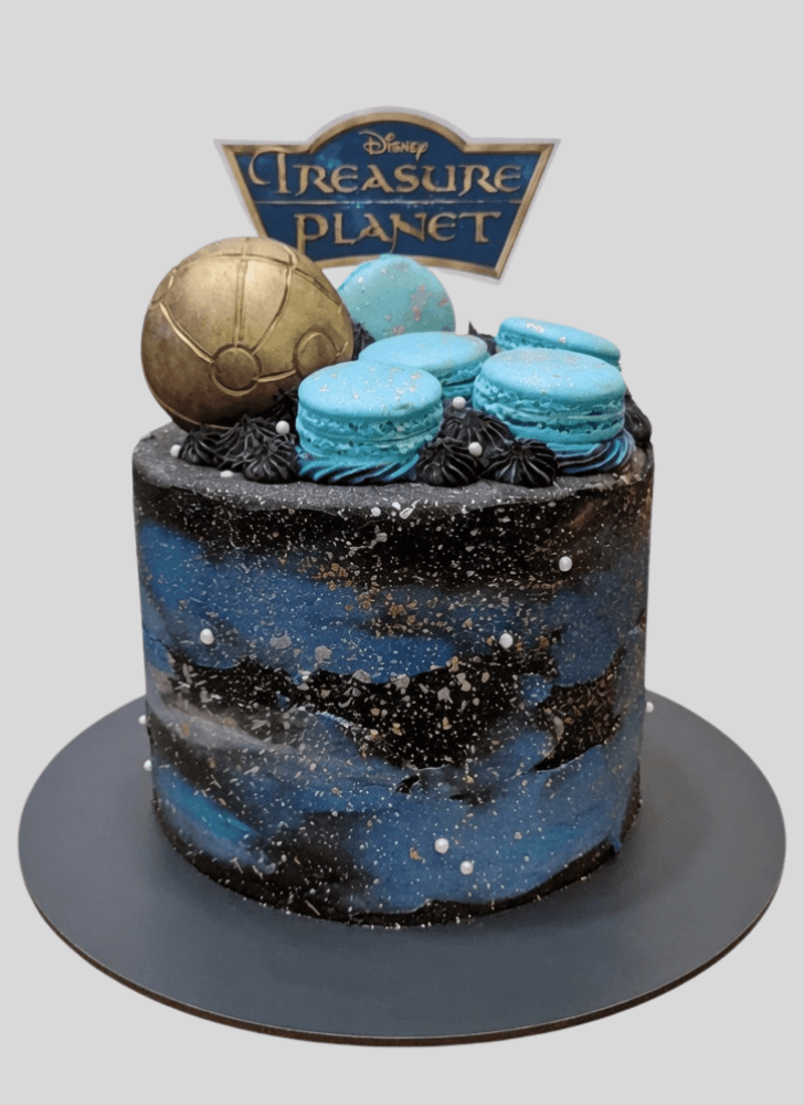 Alluring Treasure Planet Cake