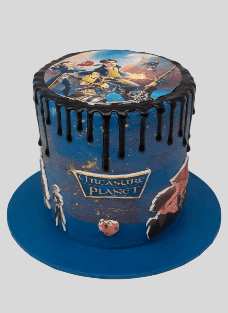 Appealing Treasure Planet Cake