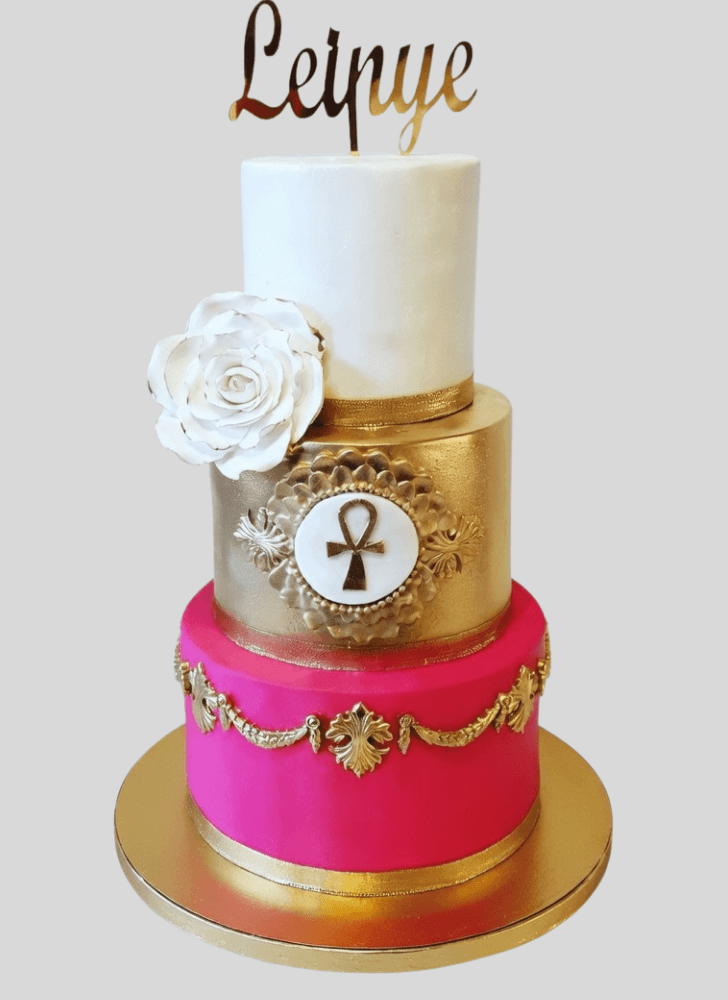 Adorable Ankh Cake