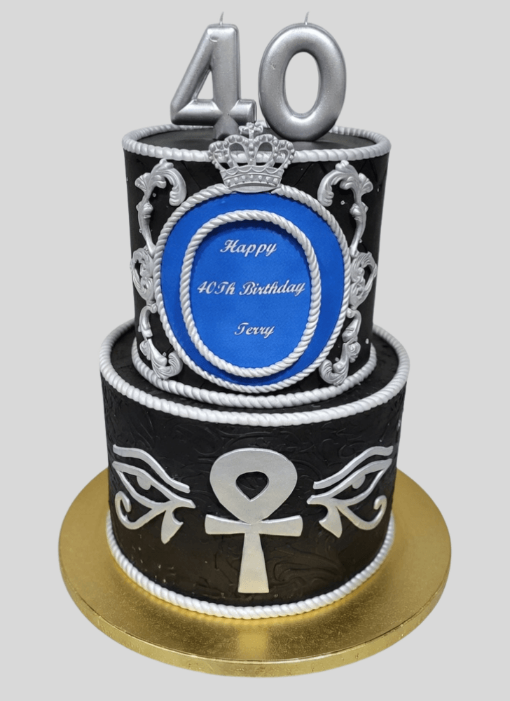 Classy Ankh Cake