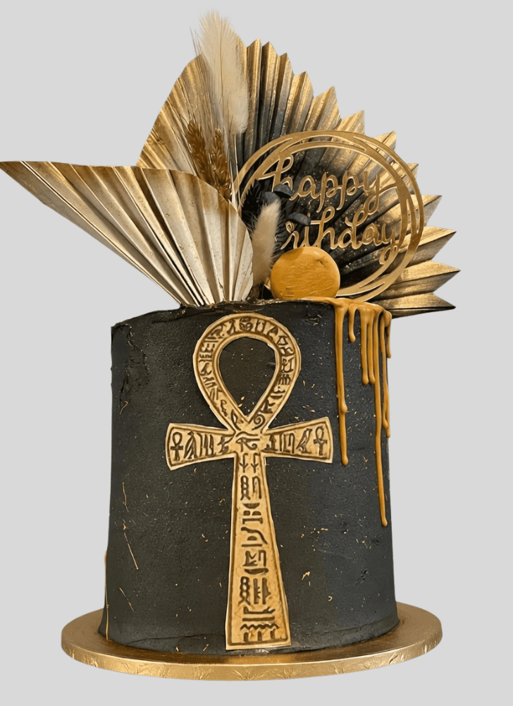 Dazzling Ankh Cake