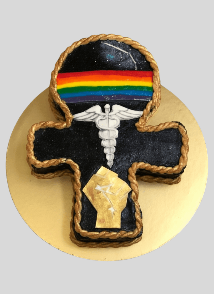Delicate Ankh Cake
