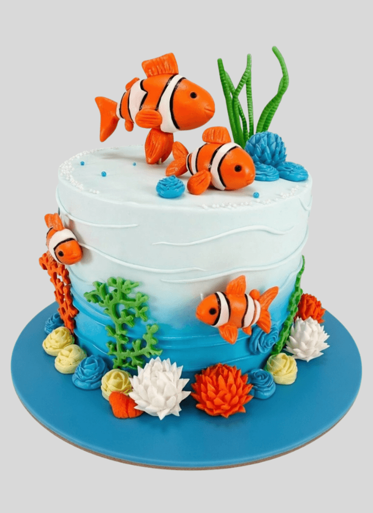 Bewitching Finding Nemo Cake