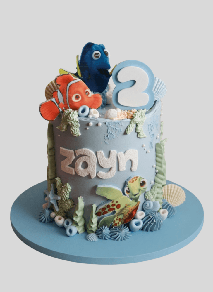 Elegant Finding Nemo Cake