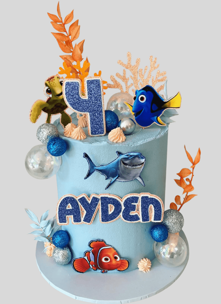 Grand Finding Nemo Cake