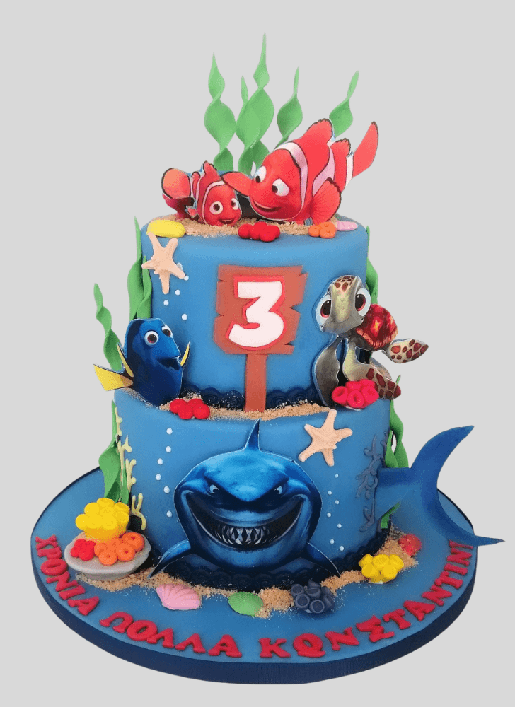 Mesmeric Finding Nemo Cake