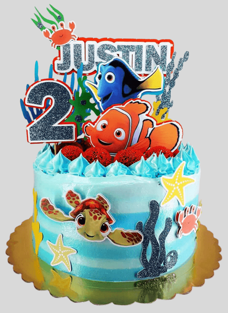 Nice Finding Nemo Cake
