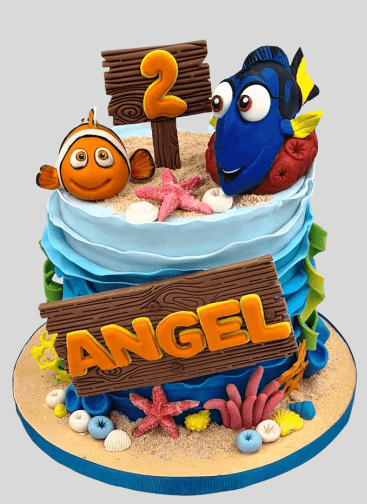 Refined Finding Nemo Cake