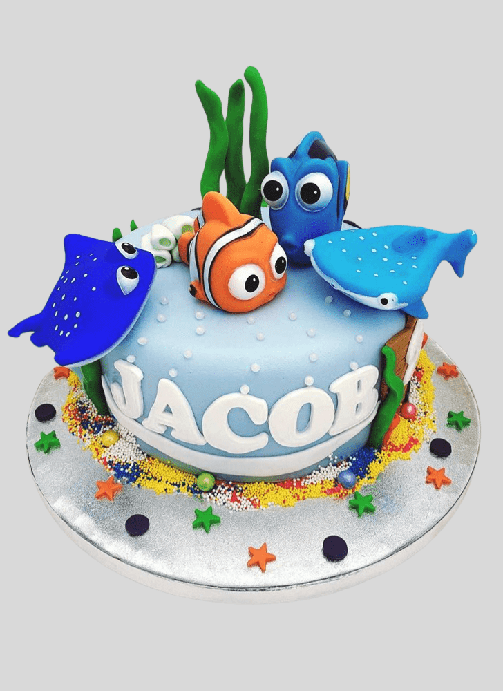 Shapely Finding Nemo Cake