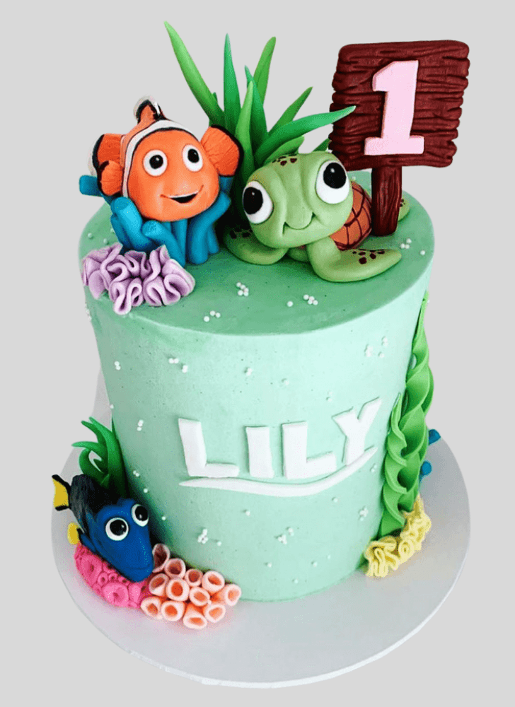 Slightly Finding Nemo Cake