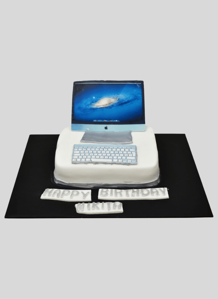 Appealing iMac Cake