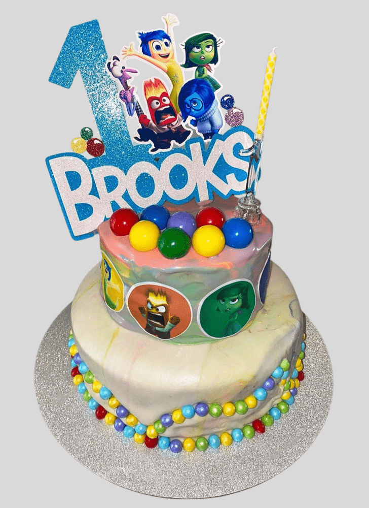 Admirable Inside Out Cake Design