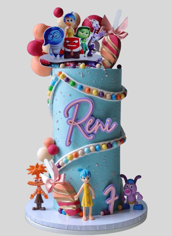 Alluring Inside Out Cake