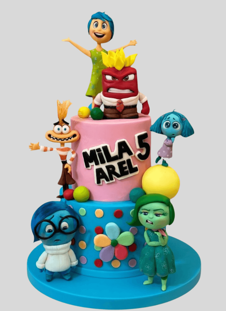 Beauteous Inside Out Cake