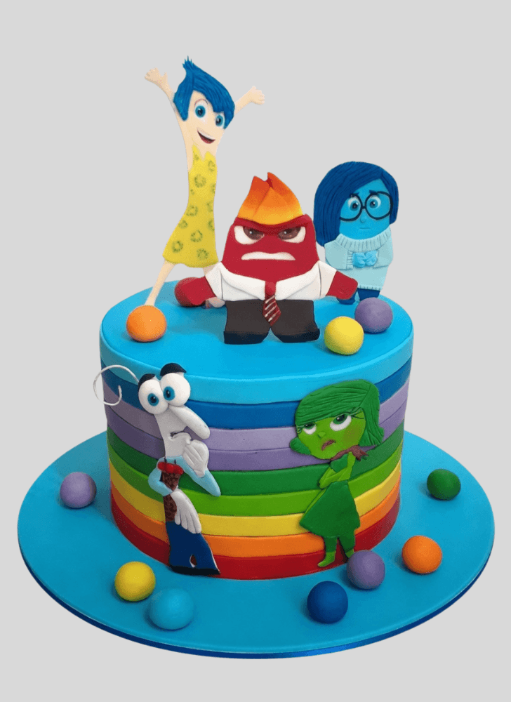 Bewitching Inside Out Cake