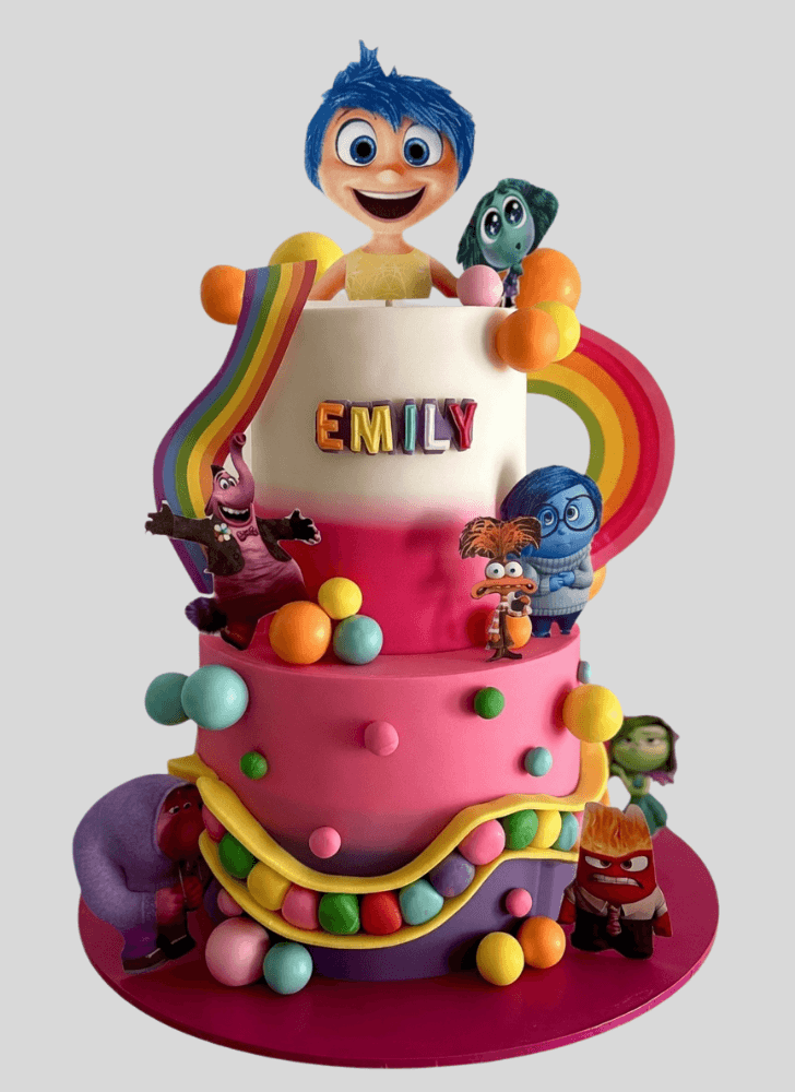 Captivating Inside Out Cake