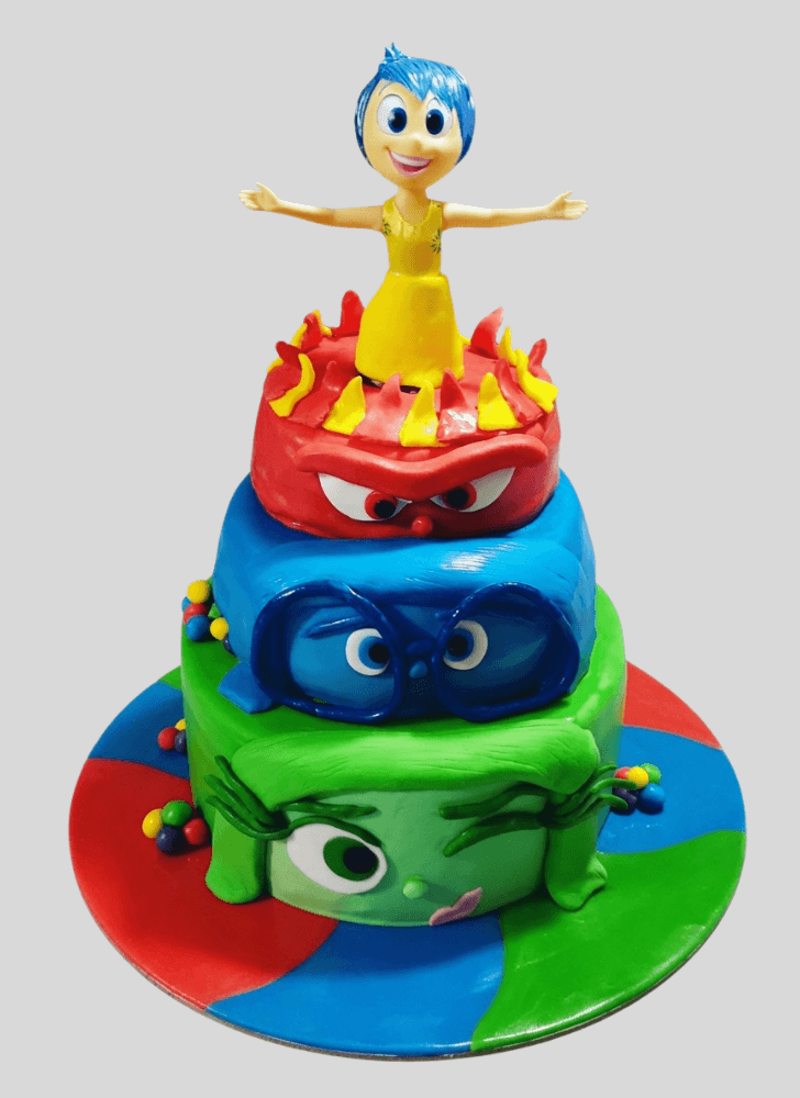 Charming Inside Out Cake