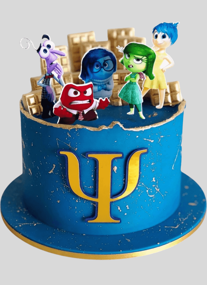 Comely Inside Out Cake