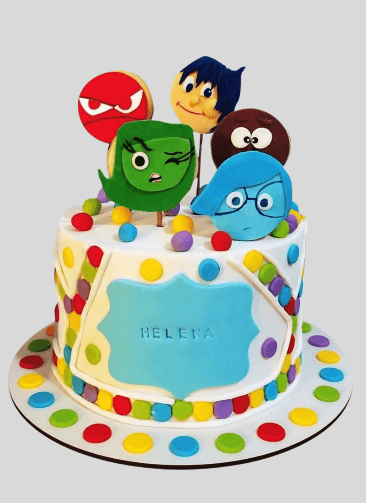 Delightful Inside Out Cake