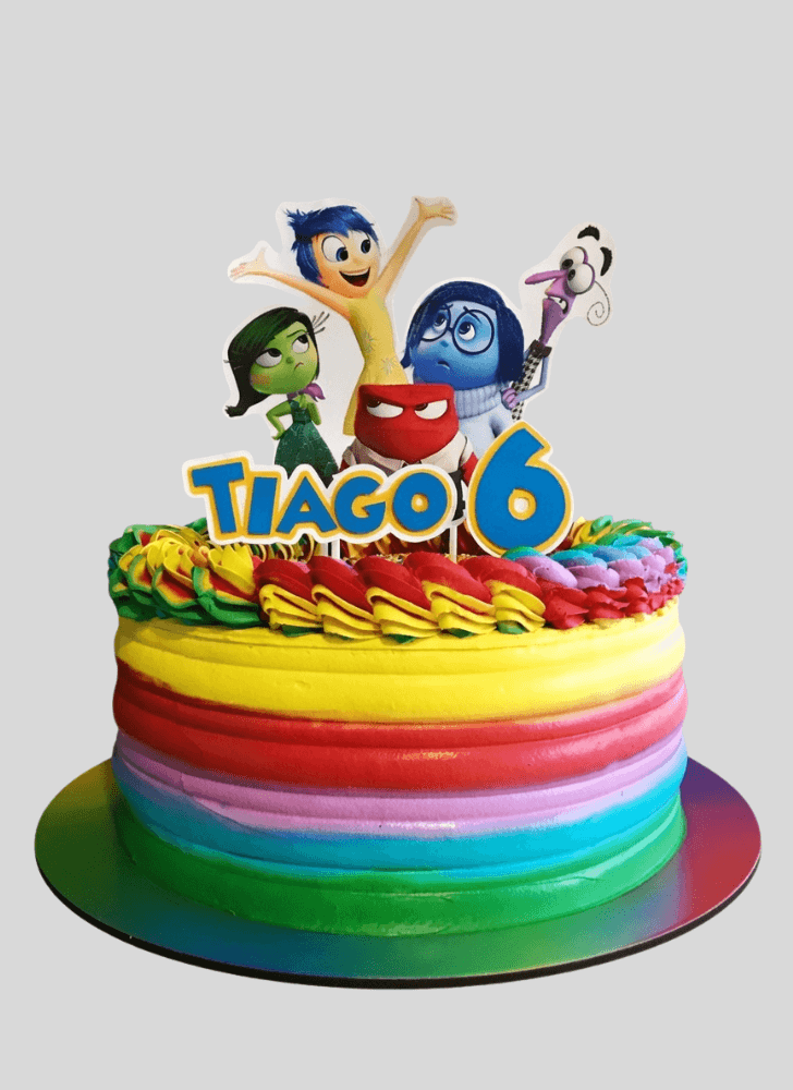 Fair Inside Out Cake
