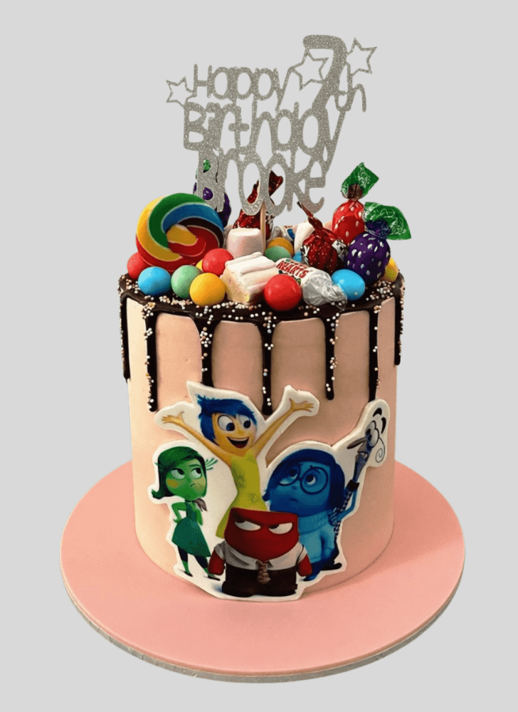 Fascinating Inside Out Cake
