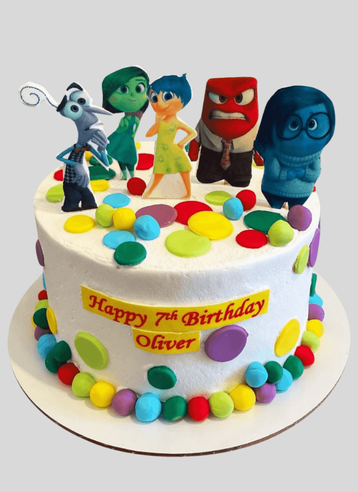 Handsome Inside Out Cake