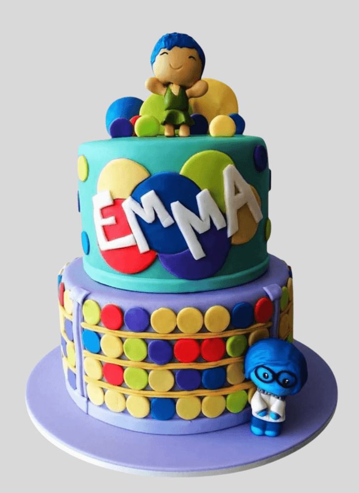 Inviting Inside Out Cake