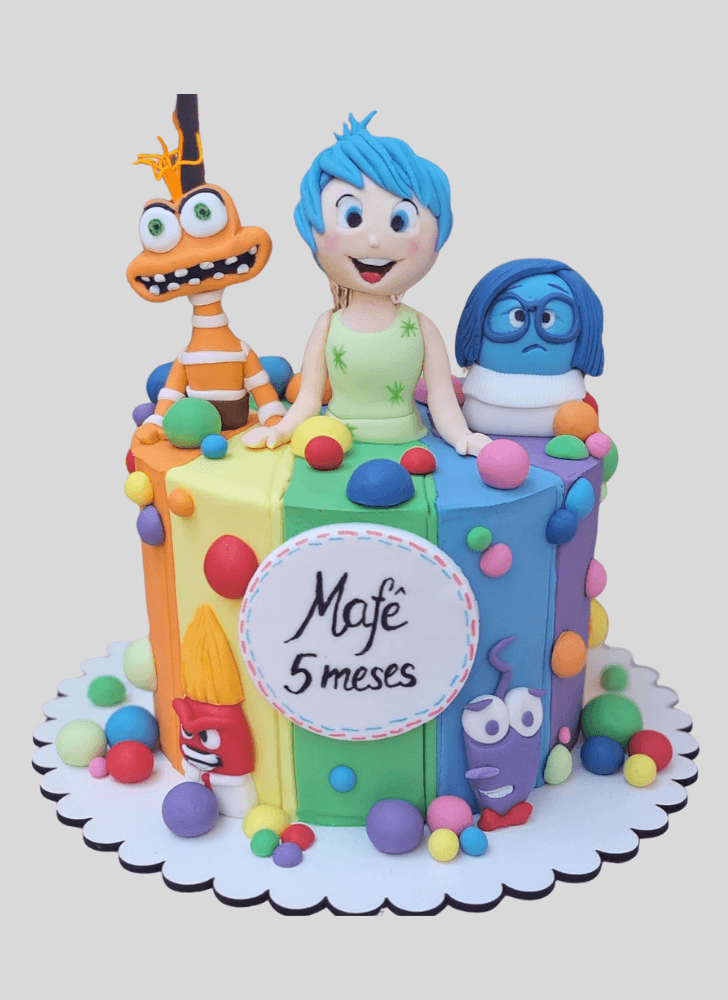 Mesmeric Inside Out Cake