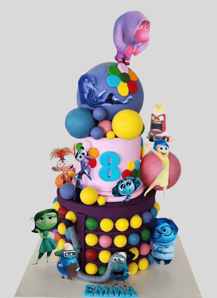 Pleasing Inside Out Cake